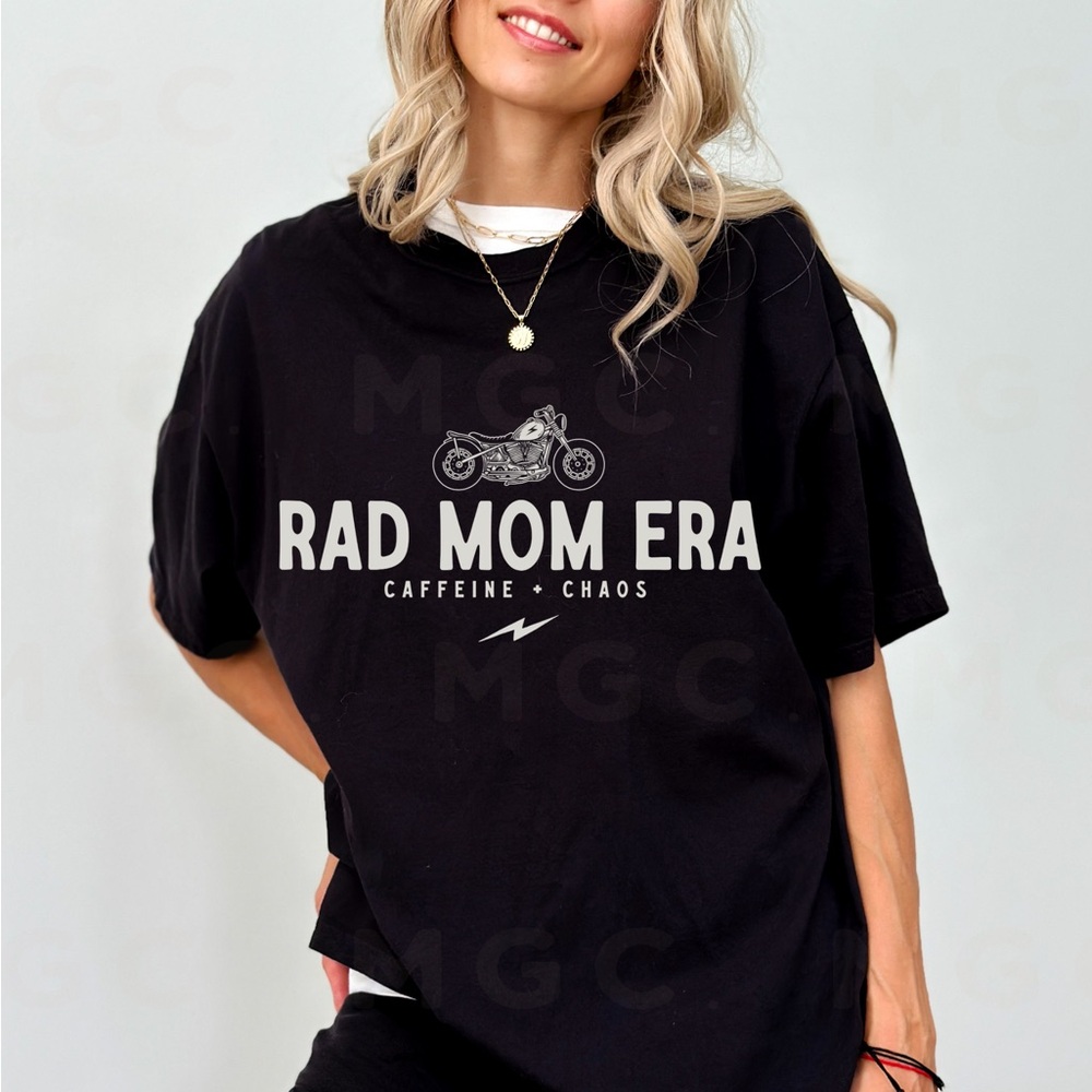 Comfort Colors Rad Mom Era Shirt